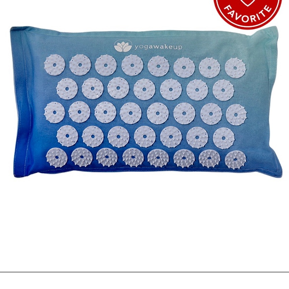 New acupressure yoga pillow